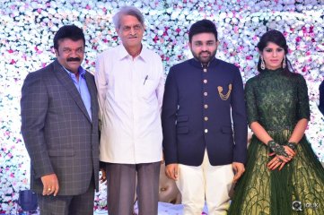 Celebs at Talasani Srinivas Yadav Daughter Wedding Reception